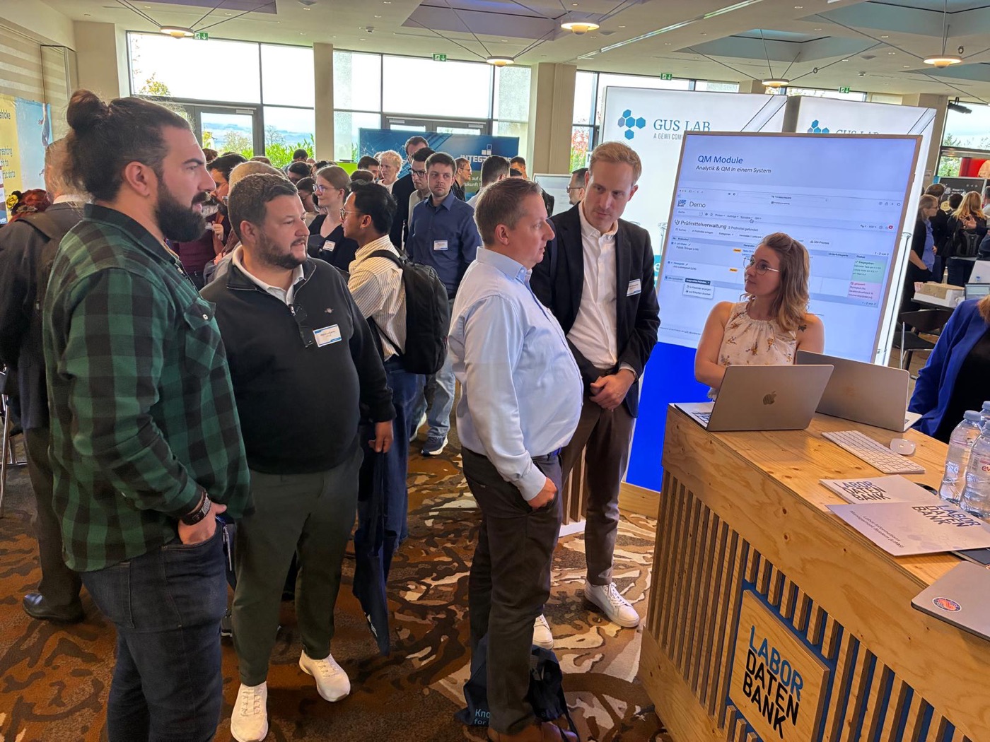Live-Demo der QM-Module am Stand der Labordatenbank beim LIMS-Forum 2025