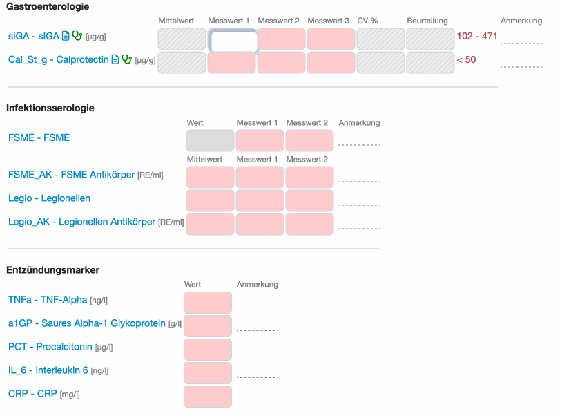 LIMS rechnen mit Formeln