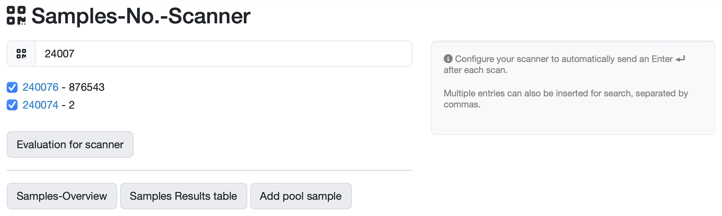Angebote im Labordatenbank LIMS erstellen
