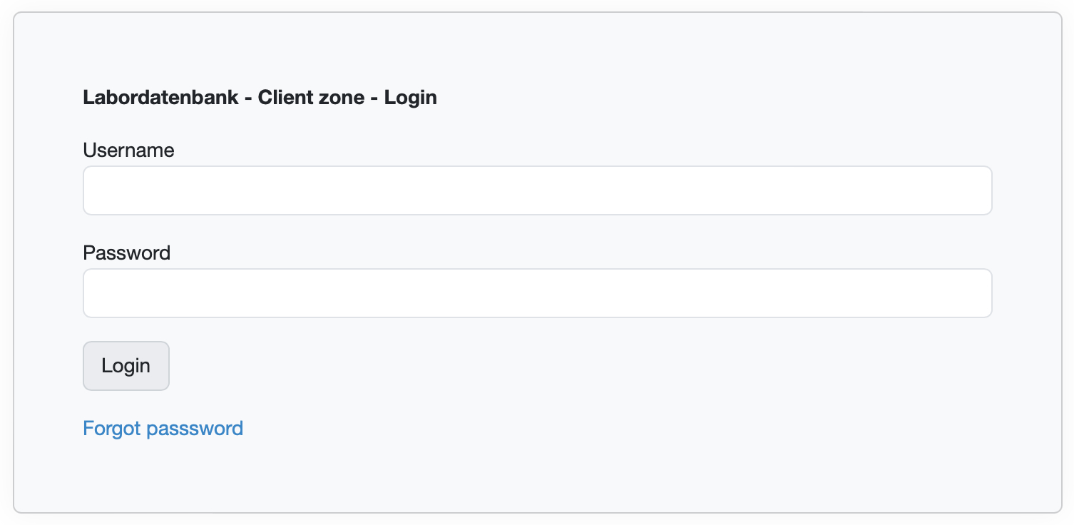 Kundenzone in Ihre Website integrieren