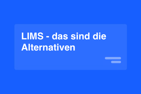LIMS Alternativen