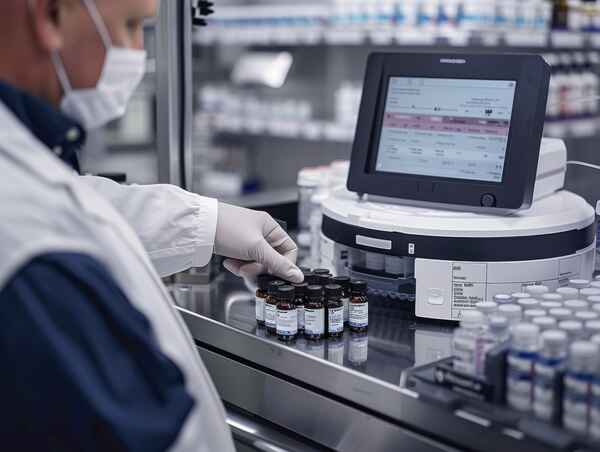 Image of a pharma lab