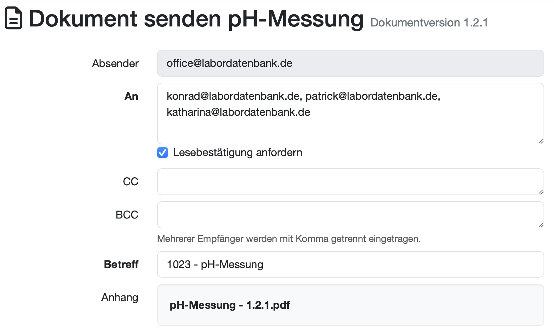 gelenkte Dokumente im Team verteilen